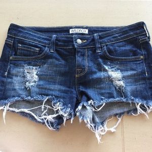Wildfox Friday night Jean shorts 🌵